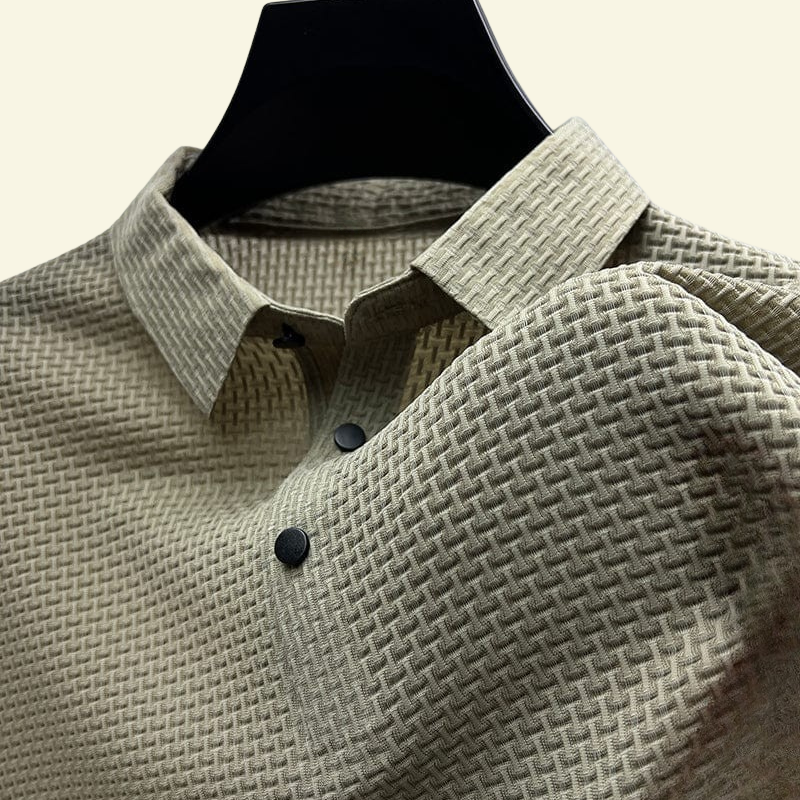 Koszulka polo Ravennor | Premium Mieszanka Tkanin, Teksturowana 6