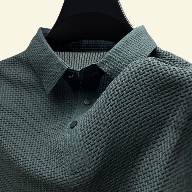 Koszulka polo Ravennor | Premium Mieszanka Tkanin, Teksturowana 8