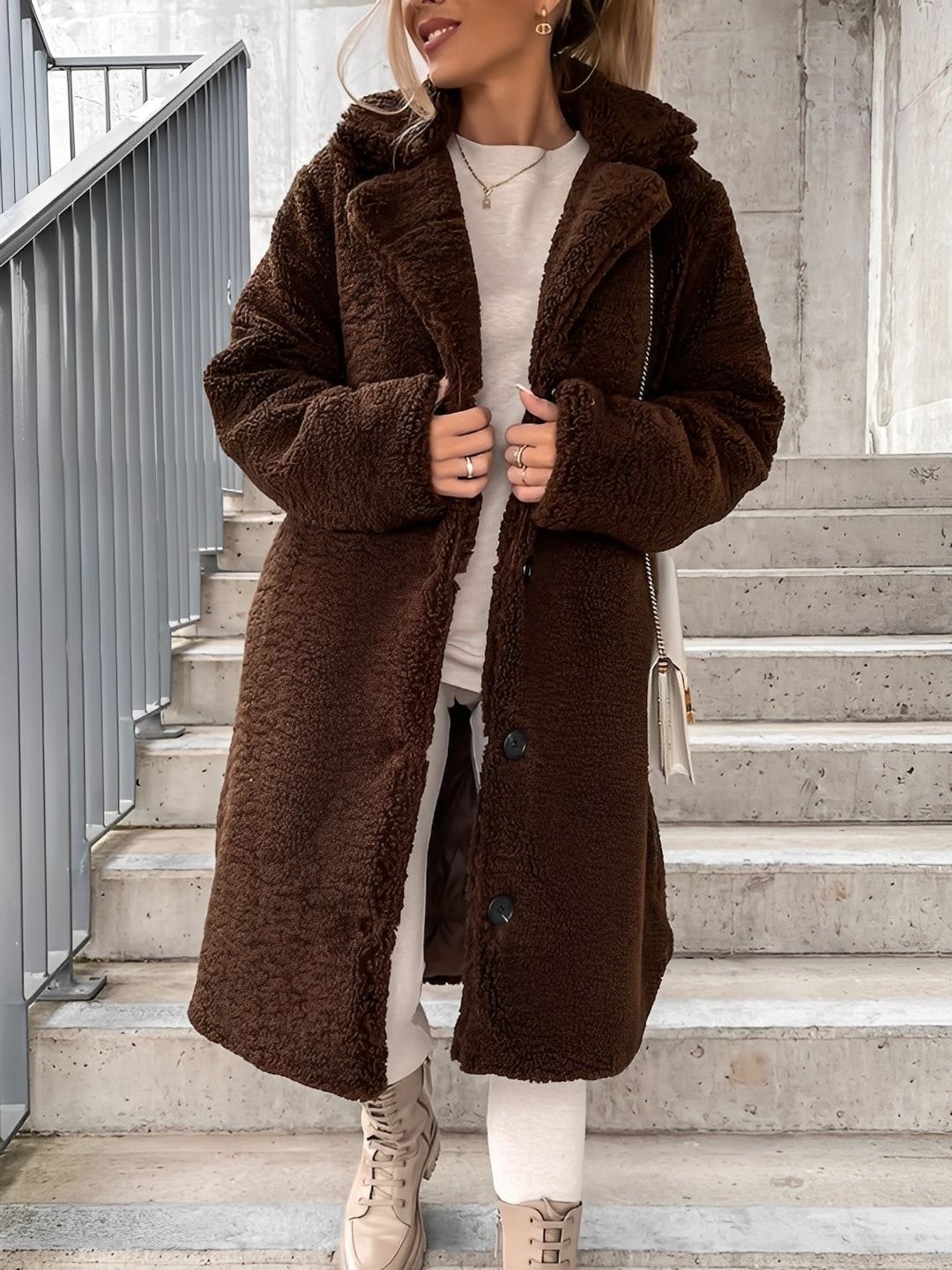 Kurtka polarowa Susanne | Elegancki krój, miękki materiał dla kobiet 2