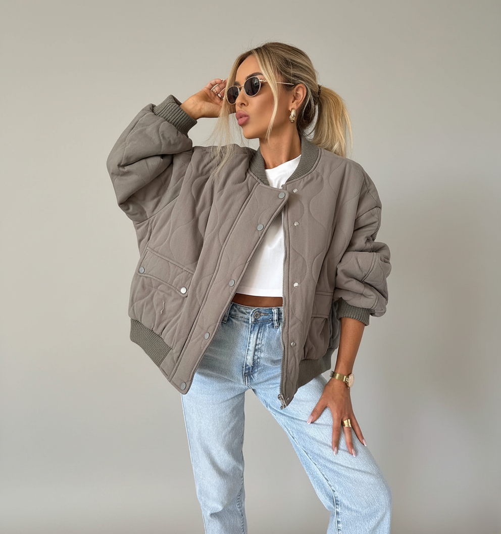 Kurtka wiosenna Lira | Pikowana, elegancki krój dla kobiet 1
