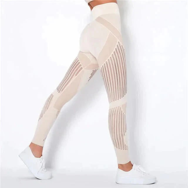 Legginsy Kompresyjne Lira | Wysoki Stan, Elastyczny Krój Damskie Sportowe 1