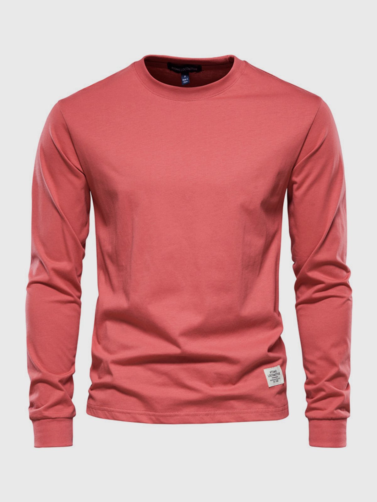 Longsleeve Grzegorz Koszulka Męska | Miękka Bawełna, Klasyczny Krój 5