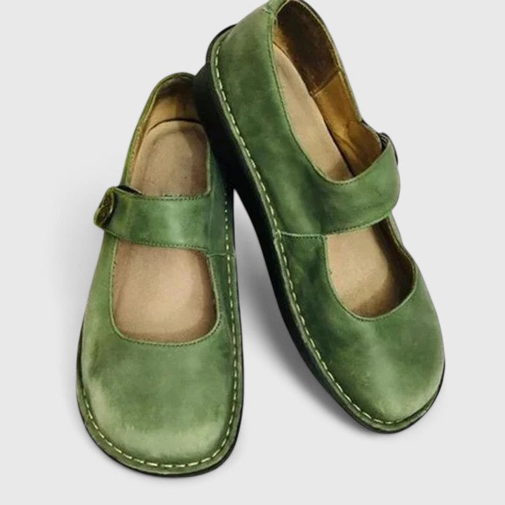 Mary Jane Buty Damskie | Skóra Ekologiczna, Elegancki Design 0
