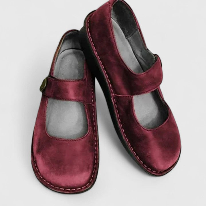 Mary Jane Buty Damskie | Skóra Ekologiczna, Elegancki Design 7