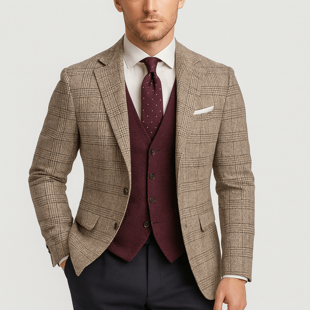 Marynarka Noirski | Slim Fit z wyciętymi klapami 3