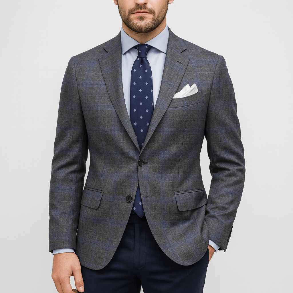 Marynarka Noirski | Slim Fit z wyciętymi klapami 4