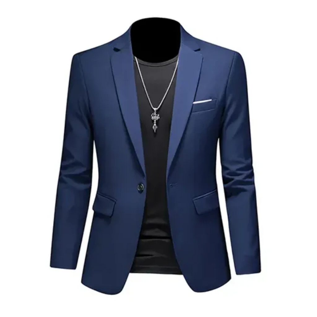 Marynarka Slim Fit Max | Klasyczny Krój, Nowoczesny Design dla Mężczyzn 0