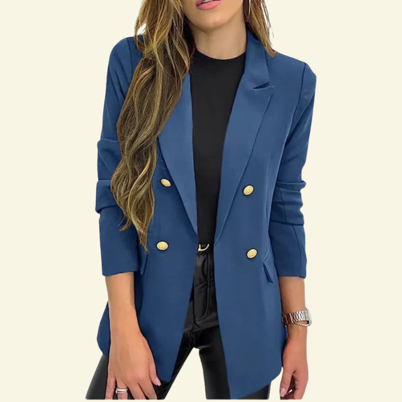Marynarka Solène Damska | Premium Mieszanka Tkanin, Elegancki Krój 2