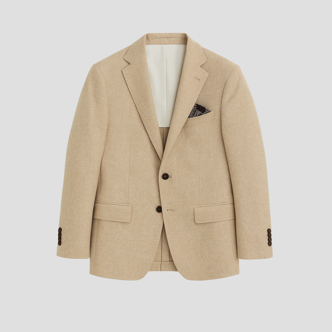 Marynarka męska Mateo | Dopasowany krój, elegancka tkanina do jeansów 3