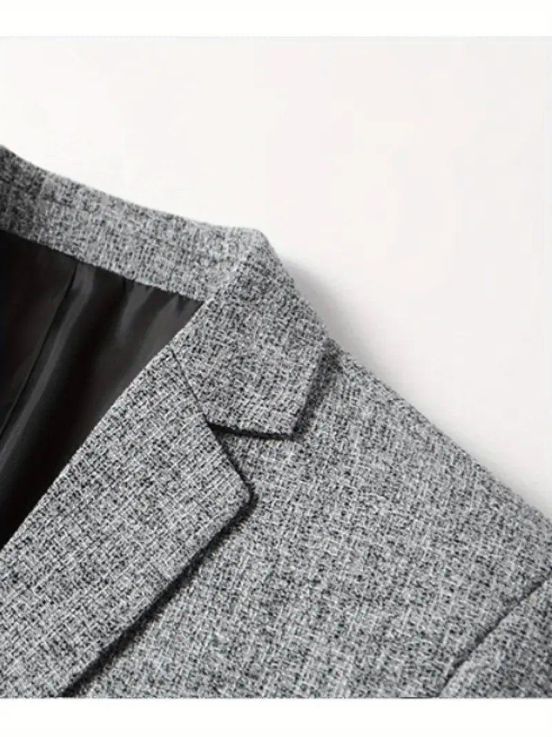 Marynarka męska Slim Fit | Bez prasowania, uniwersalny styl casual 5