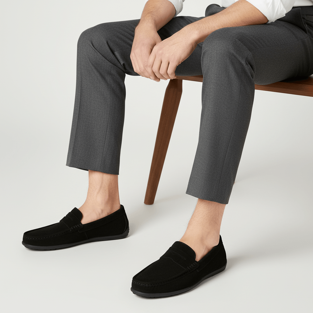 Mokasyny Noirski Damskie | Zamszowe, Elastyczna Podeszwa, Eleganckie 8