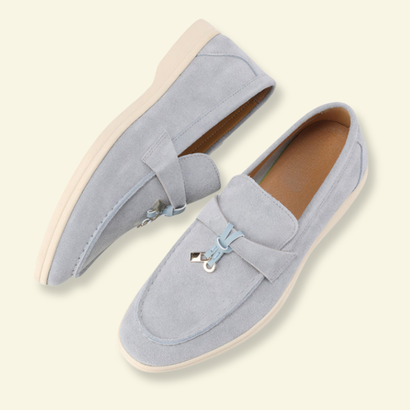 Mokasyny Zamszowe Laurent | Elegancki Styl, Naturalna Skóra Zamszowa 3