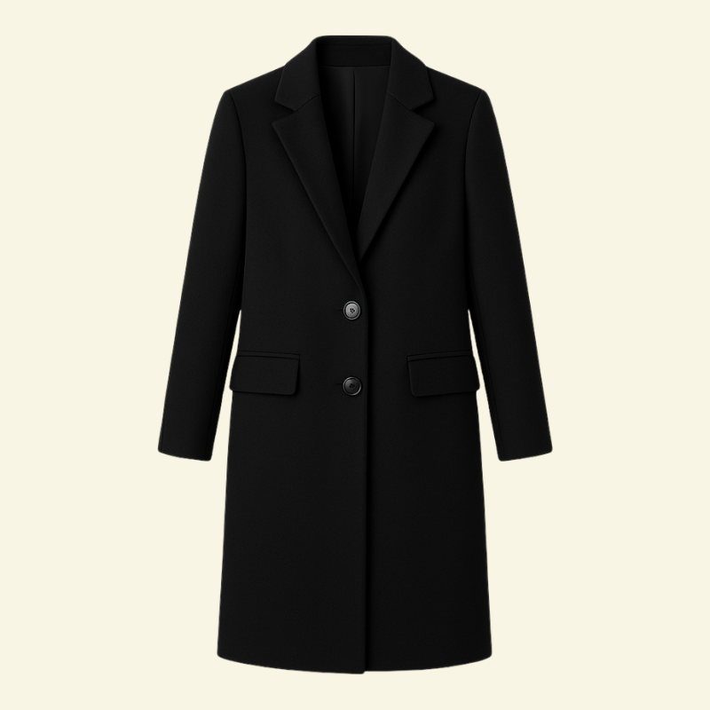 Płaszcz Colette Zimowy Damski | Minimalistyczny Styl, Premium Mieszanka Tkanin 6