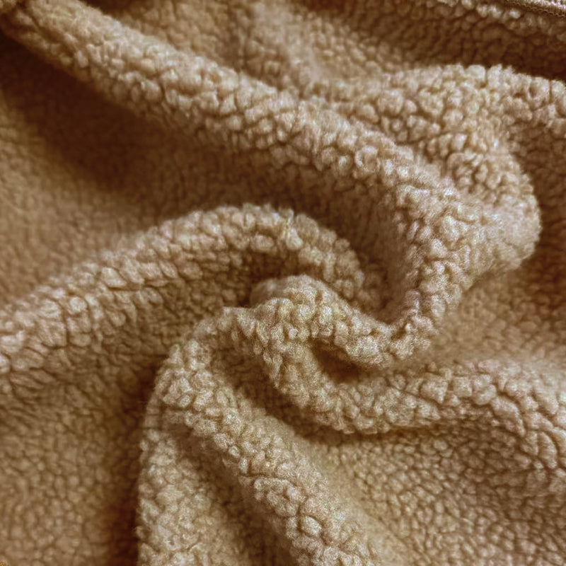 Płaszcz zimowy Wiktor damski | Jagnięca wełna, ciepły kołnierz 4