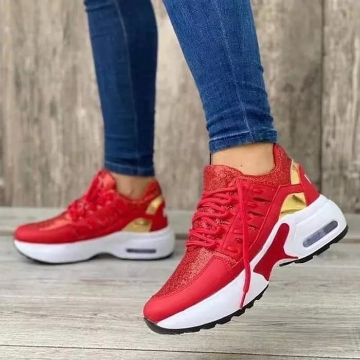 Sneakersy Ortopedyczne Lira Damskie | Lekkie, Oddychające Materiały, Amortyzująca Podeszwa 6