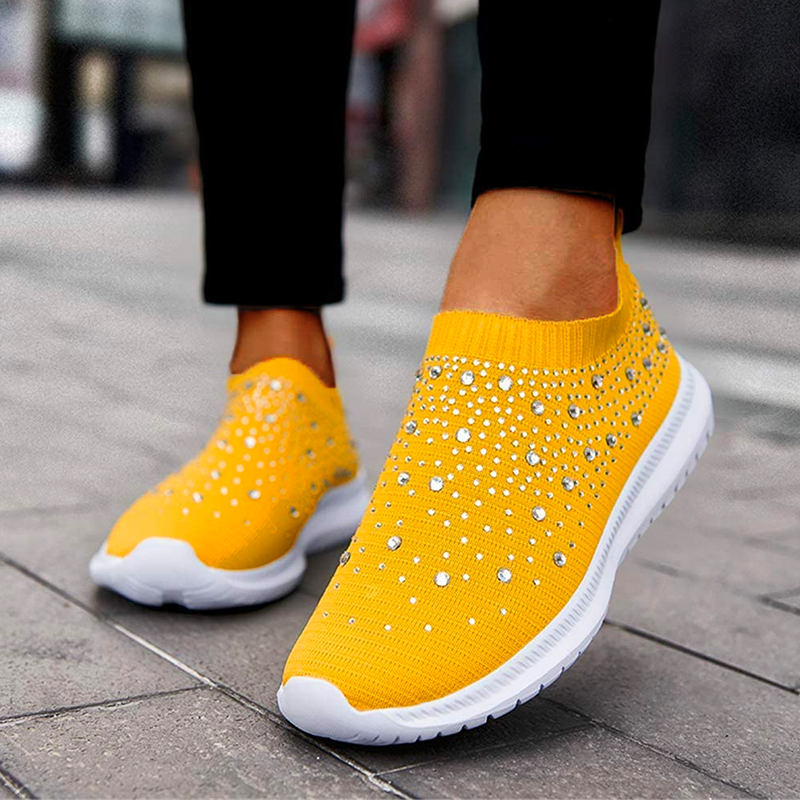 Sneakersy Ortopedyczne Lira | Wsuwane, Dzianinowe, Wygodne Wsparcie 3