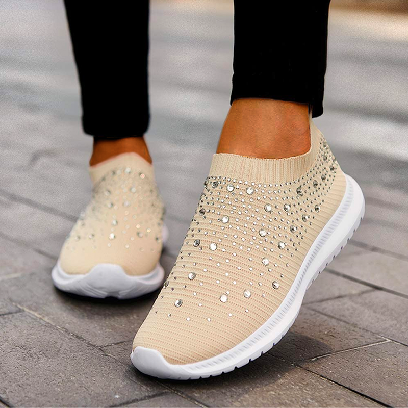 Sneakersy Ortopedyczne Lira | Wsuwane, Dzianinowe, Wygodne Wsparcie 6