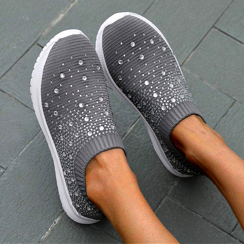 Sneakersy Ortopedyczne Lira | Wsuwane, Dzianinowe, Wygodne Wsparcie 7