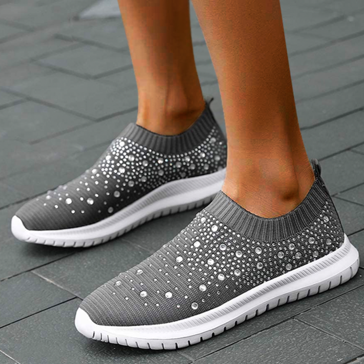 Sneakersy Ortopedyczne Lira | Wsuwane, Dzianinowe, Wygodne Wsparcie 8