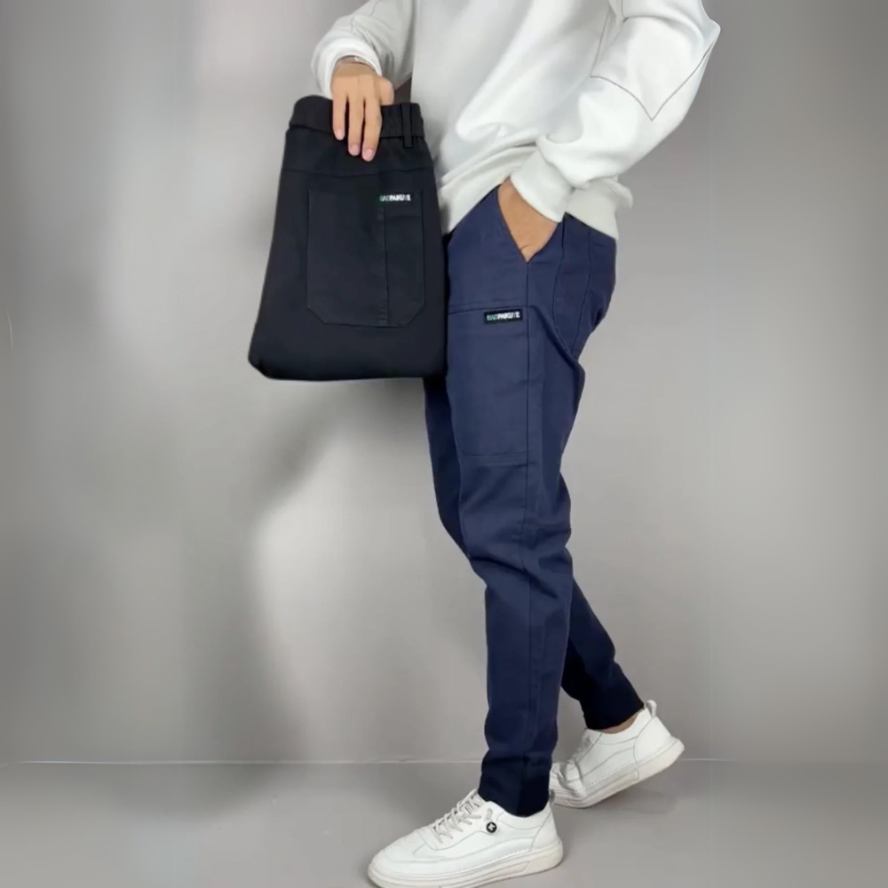 Spodnie cargo Tomasz męskie | Premium stretch, uniwersalny styl 3