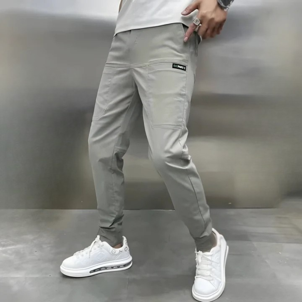 Spodnie cargo Tomasz męskie | Premium stretch, uniwersalny styl 4