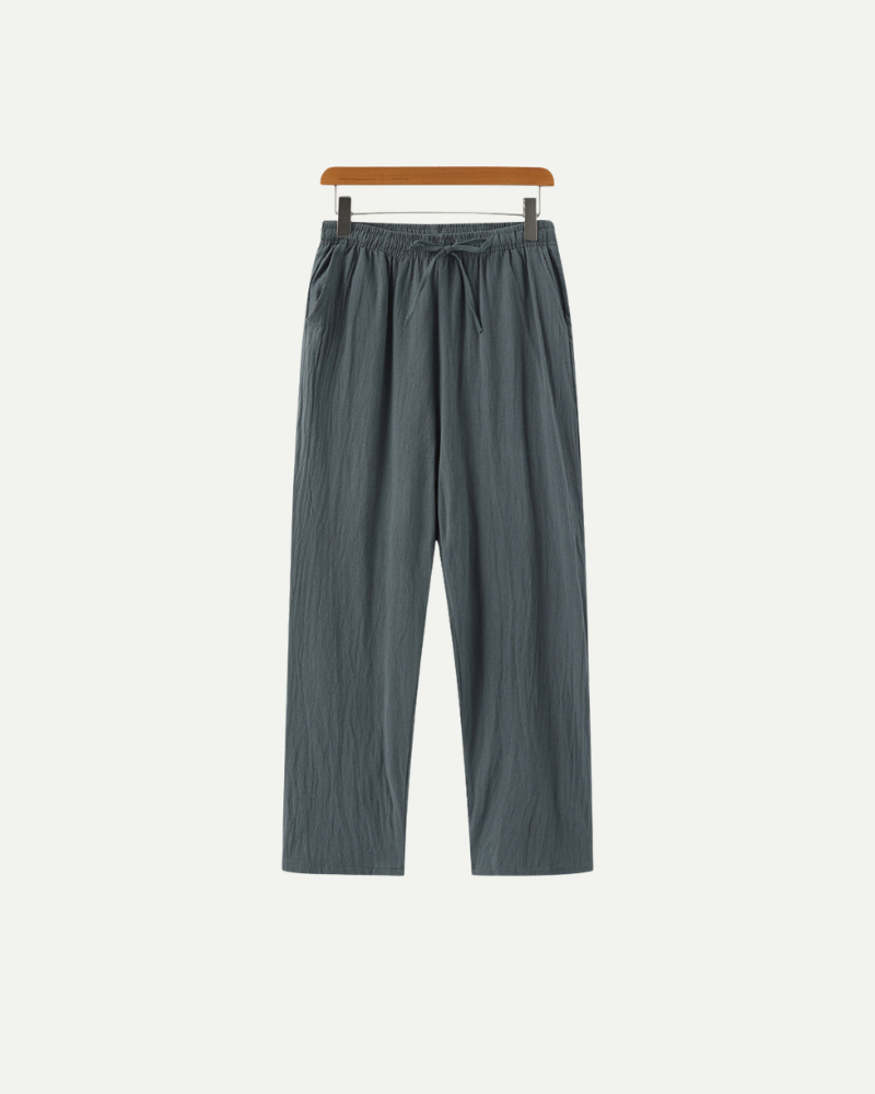 Spodnie lniane Zara | Lekki krój, minimalistyczny styl dla kobiet 9