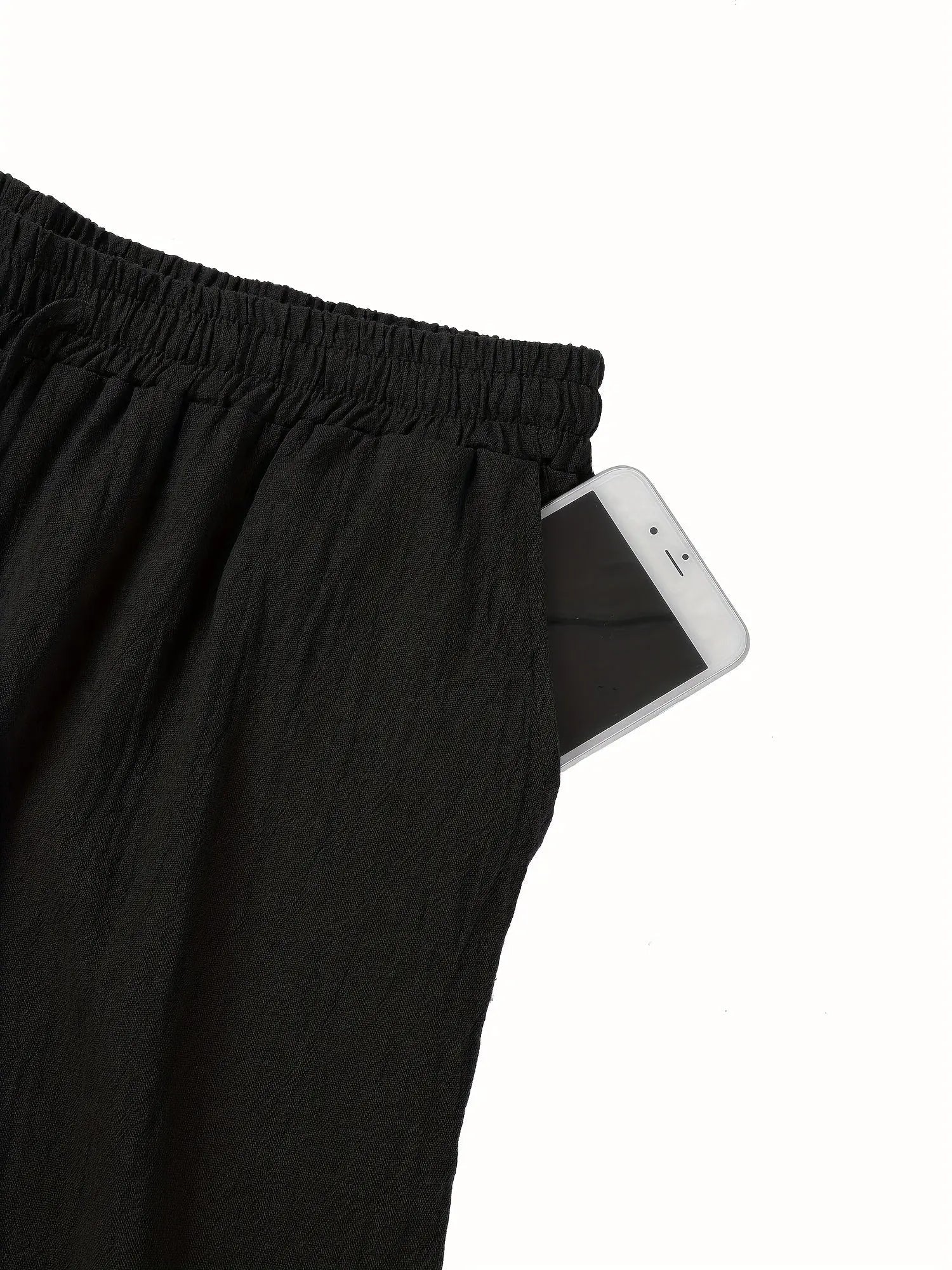 Spodnie męskie Lino lniane | Lekkie i przewiewne, luźny krój 7