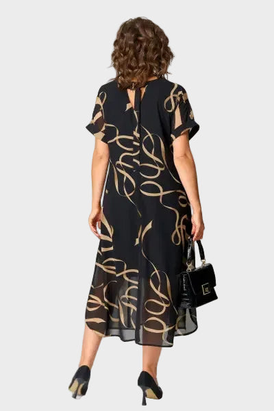 Sukienka Lena midi | Lekki materiał, elegancki krój 1