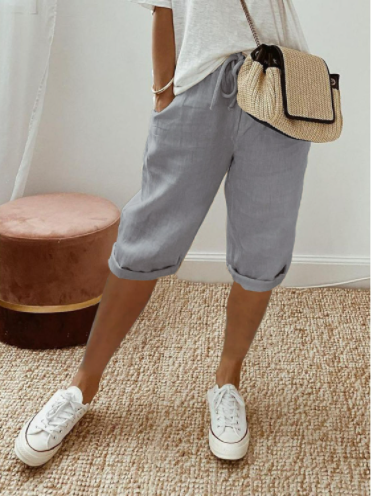 Sukienka Marlene | Bawełna i len, krótki krój na letnie dni 11