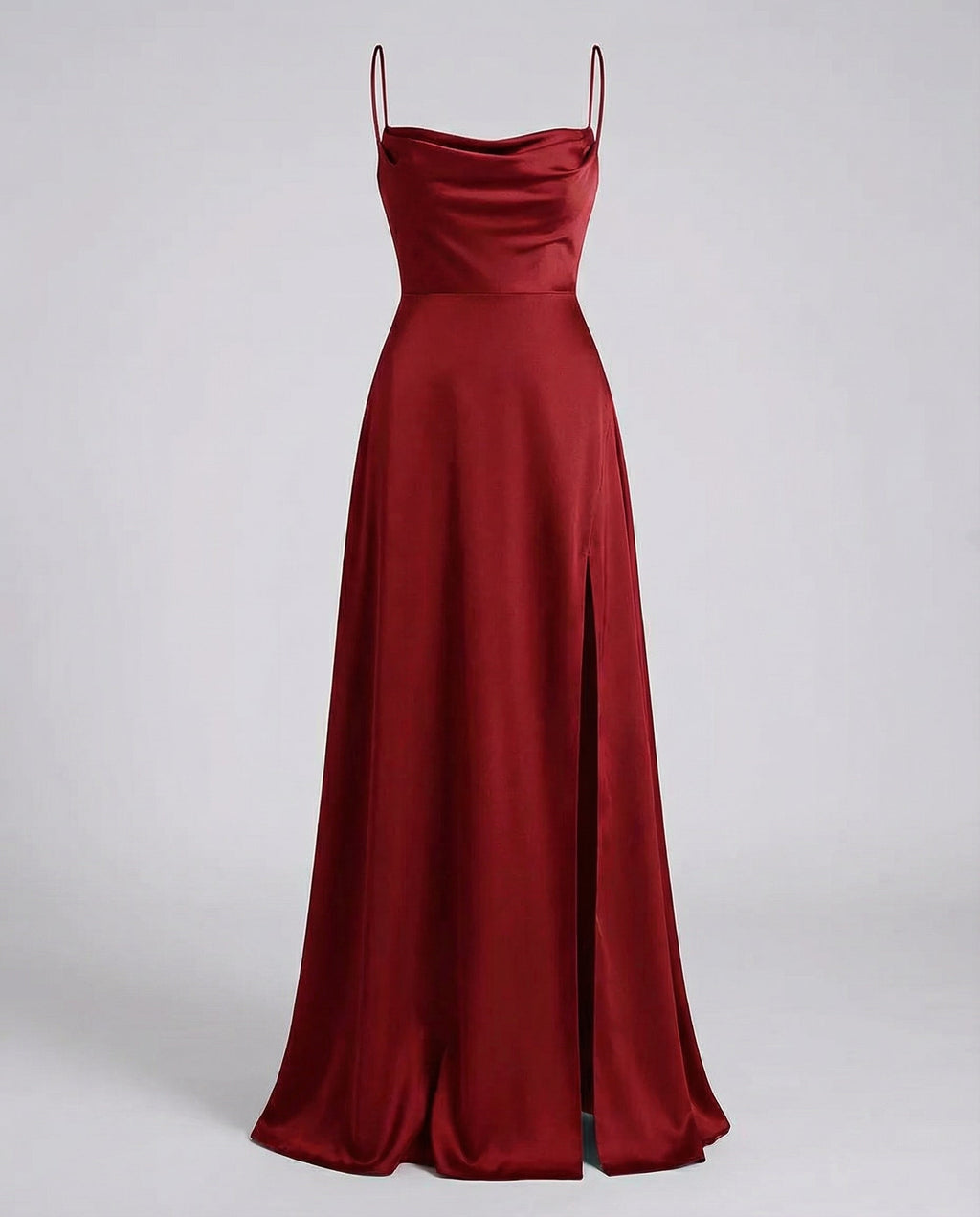 Sukienka Maxi Izabela | Elegancka Letnia z Rozcięciem na Wesele 2