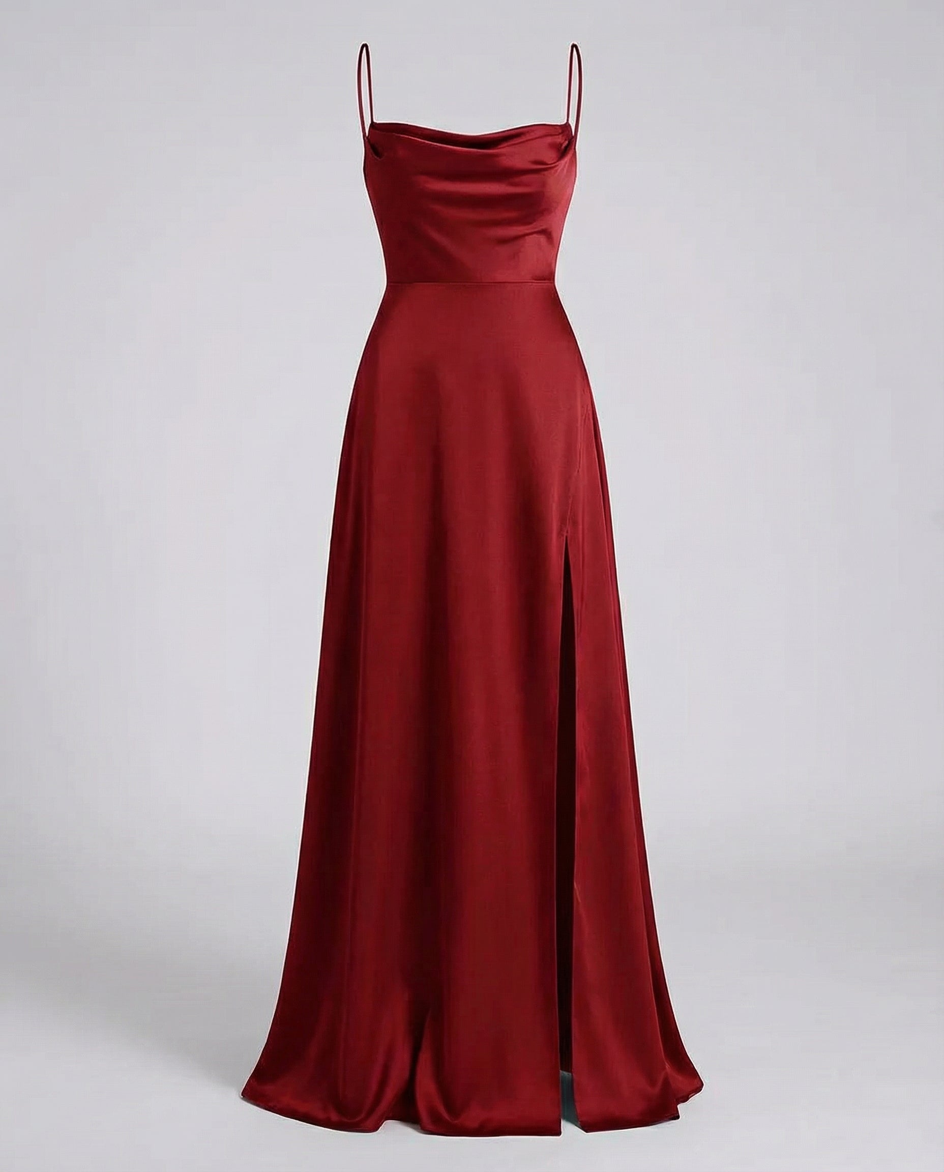 Sukienka Maxi Izabela | Elegancka Letnia z Rozcięciem na Wesele 2