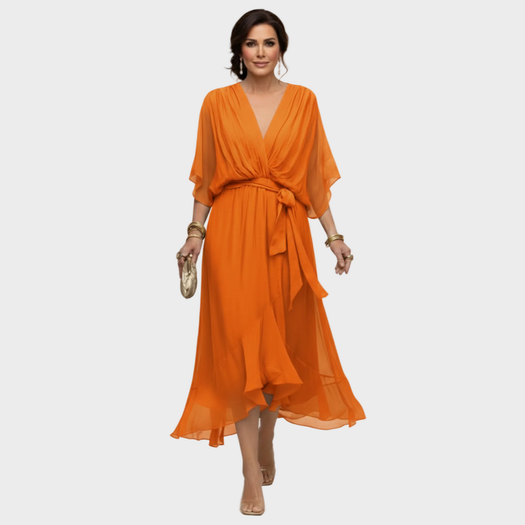 Sukienka Monica Chiffon | Lekki materiał, dekolt w kształcie V 7