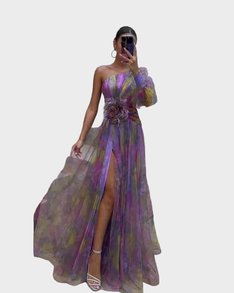 Sukienka Nana damska | Elegancka z długim rękawem 1