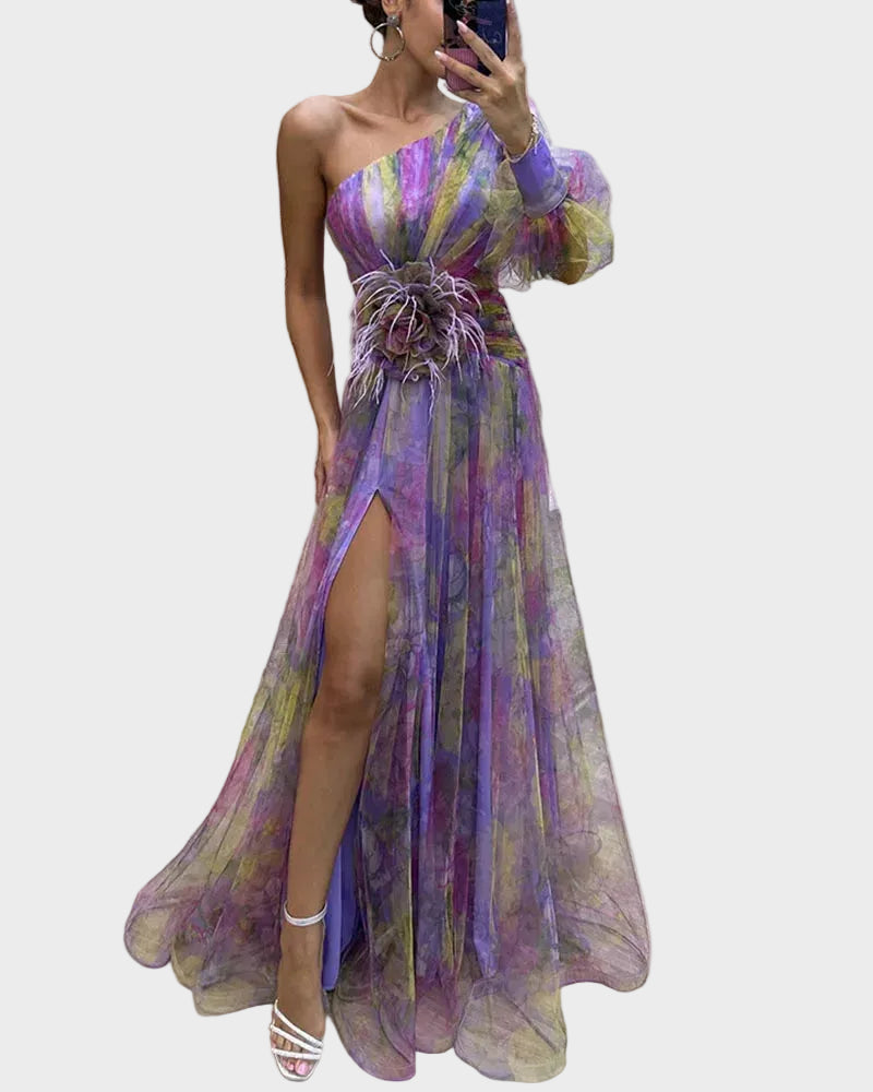 Sukienka Nana damska | Elegancka z długim rękawem 4