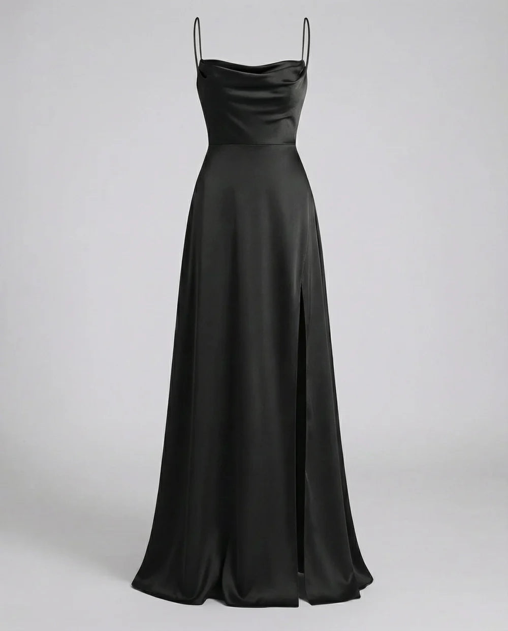 Sukienka maxi Lila | Elegancki krój, rozcięcie na nodze, wieczorowa 1