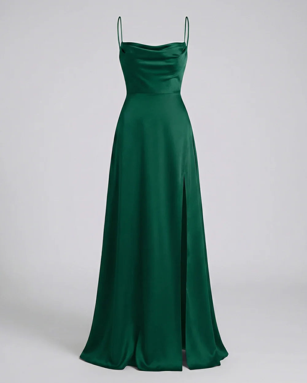 Sukienka maxi Lila | Elegancki krój, rozcięcie na nodze, wieczorowa 4