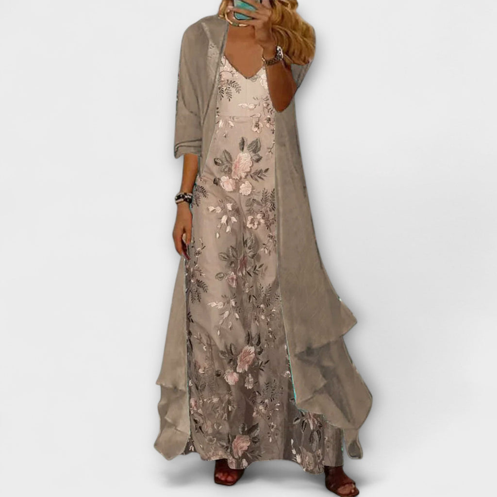Sukienka maxi Mela | Elegancki Krój, Stylowy Design na Wesele 1