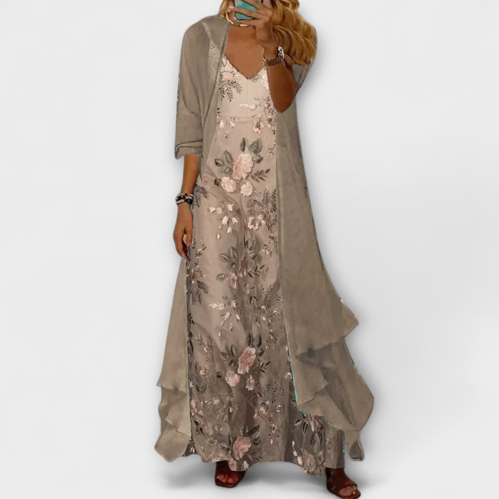 Sukienka maxi Mela | Elegancki Krój, Stylowy Design na Wesele 1