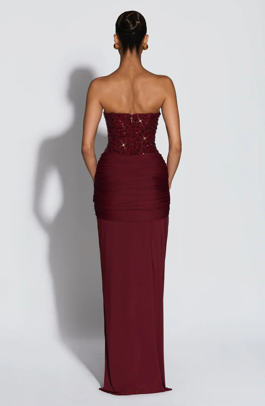 Sukienka maxi Penny | Elegancki styl bez ramiączek 8