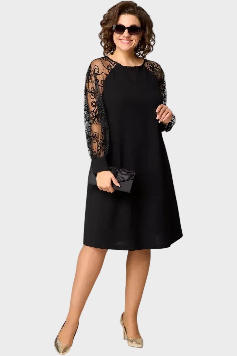Sukienka midi Celina | Elegancka, klasyczny krój na wesele 1