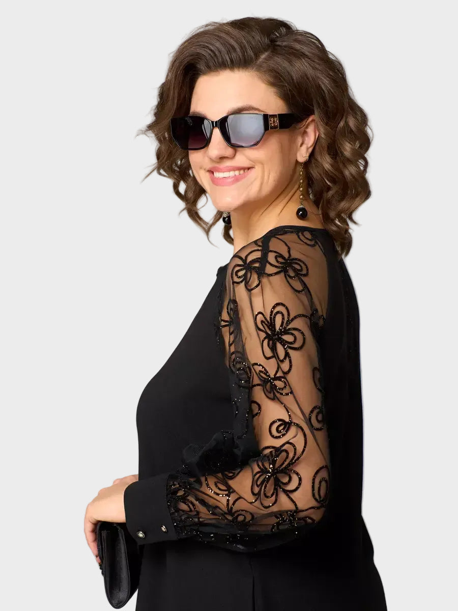 Sukienka midi Celina | Elegancka, klasyczny krój na wesele 3