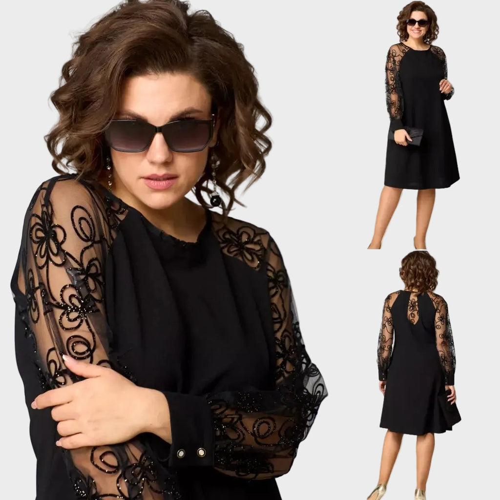 Sukienka midi Celina | Elegancka, klasyczny krój na wesele 4
