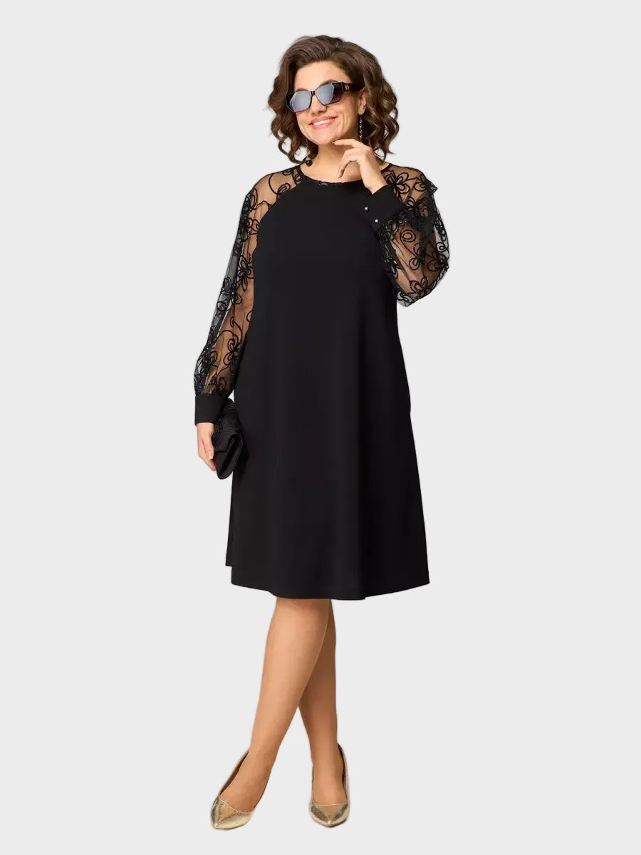 Sukienka midi Celina | Elegancka, klasyczny krój na wesele 6