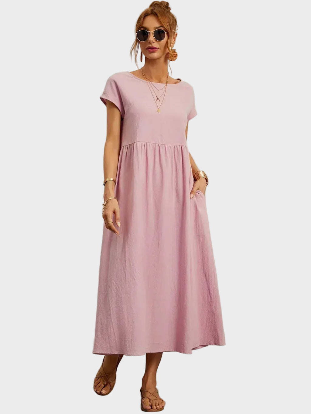 Sukienka midi Gabrielle | Elegancki, ponadczasowy styl 14