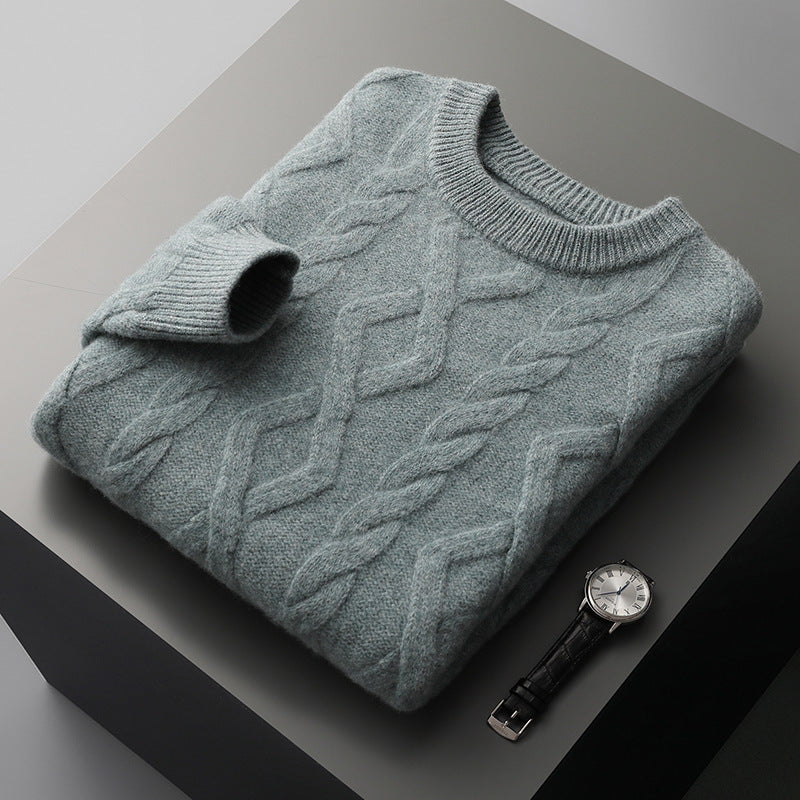 Sweter Connell męski | Grubo dziany, nowoczesny krój, komfortowy materiał 2