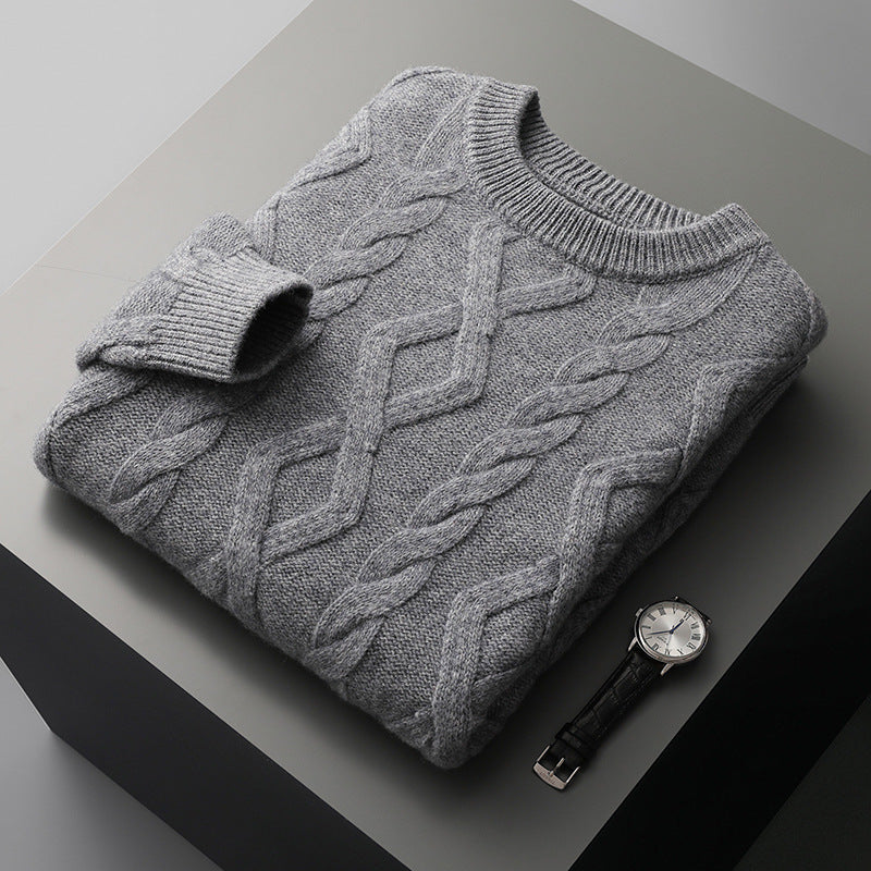 Sweter Connell męski | Grubo dziany, nowoczesny krój, komfortowy materiał 3