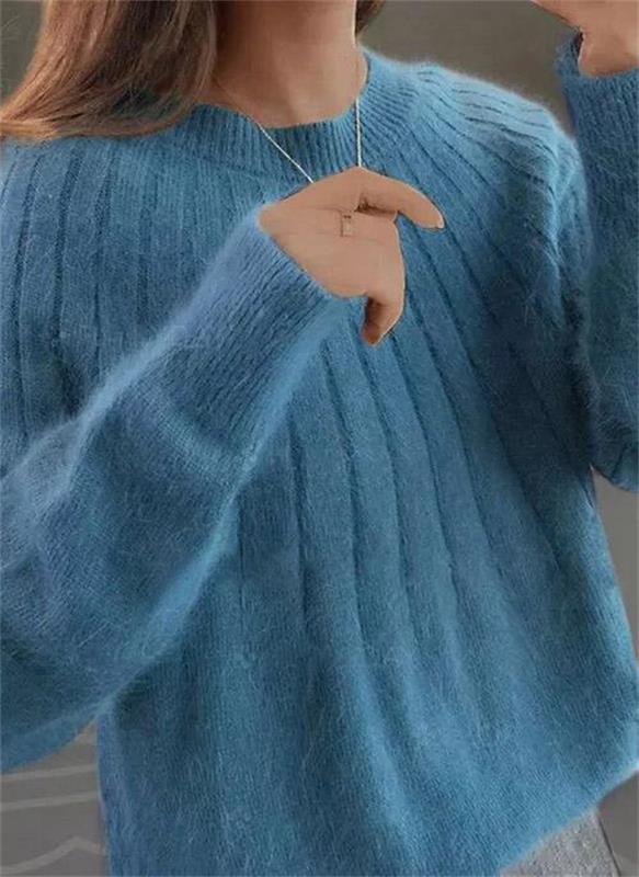 Sweter Harper damski | Miękki kaszmir, klasyczny krój 0