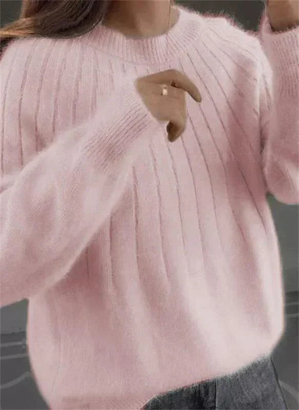 Sweter Harper damski | Miękki kaszmir, klasyczny krój 1