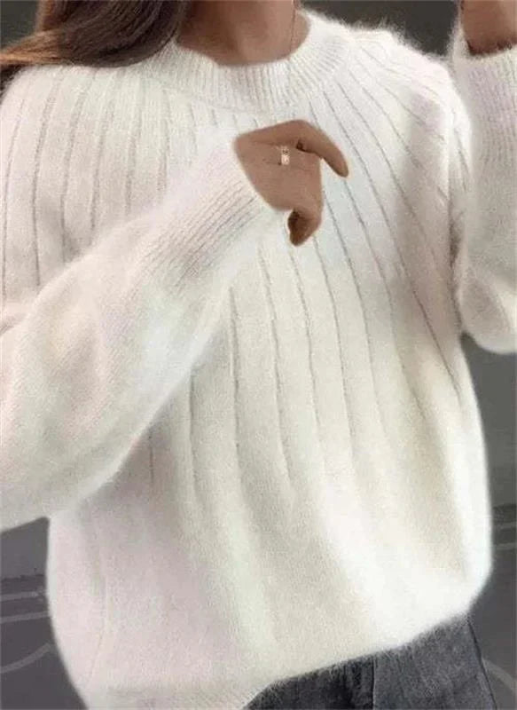 Sweter Harper damski | Miękki kaszmir, klasyczny krój 4