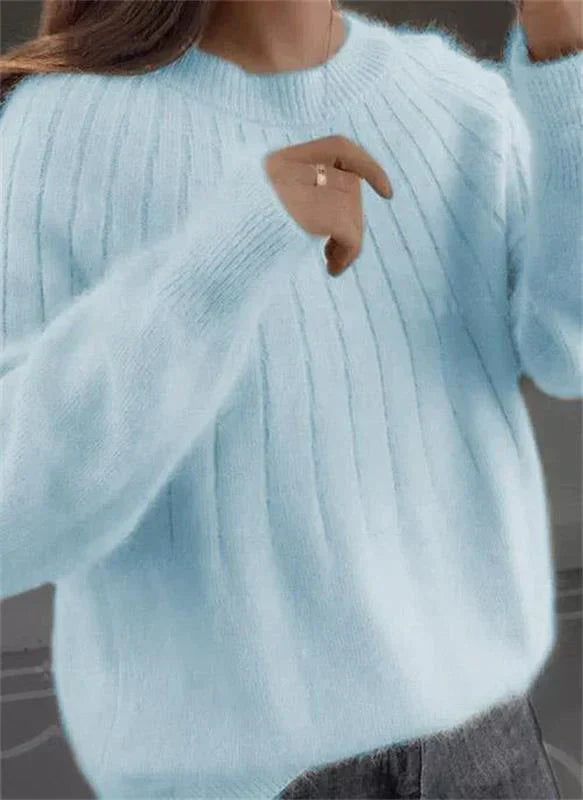 Sweter Harper damski | Miękki kaszmir, klasyczny krój 5